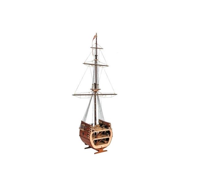 Artesania Latina 1/50 Section of San Francisco Galleon Wooden Model Kit