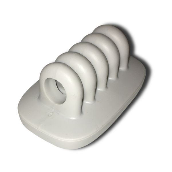 Quirky Cordies Cable Tidy Organiser Management System 5 Rubber Grips White