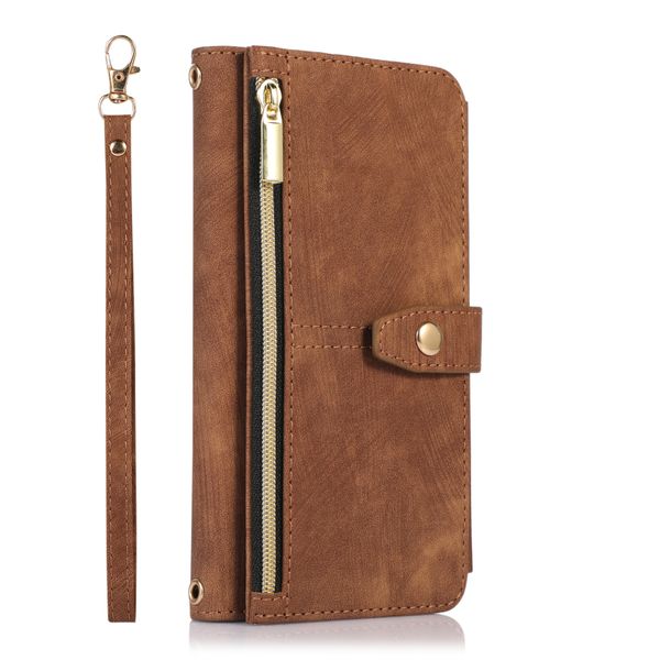 Multifunctional Solid Color Skin-Feel Phone Case Compatible with iPhone 11