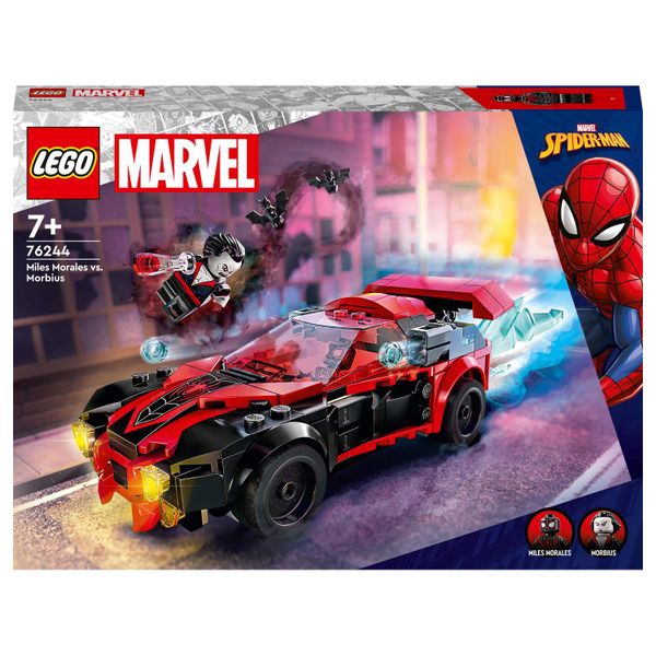 LEGO® Marvel Miles Morales vs. Morbius 76244 Building Toy Set (220 Pieces)