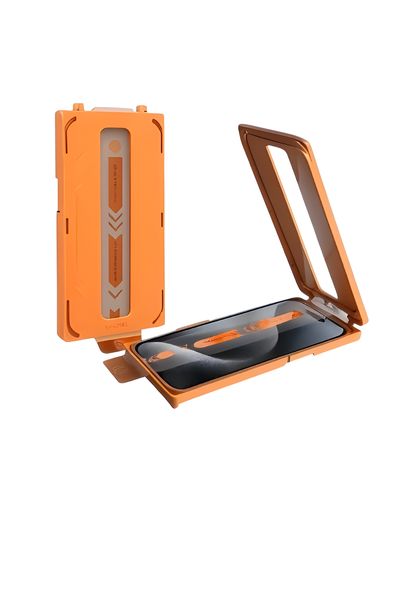 Rigid Self-Apply Screen Protector Compatible With iPhone 16 Pro Max