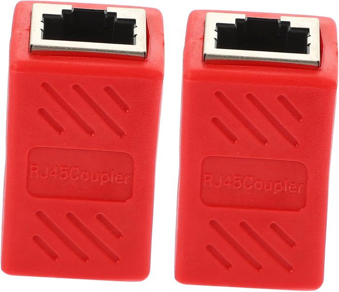 Ethernet Coupler Extender Adapter to Female Connector for Computer
