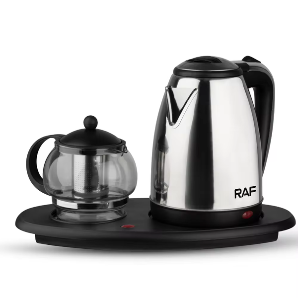 Electric Kettle with Tray Set
