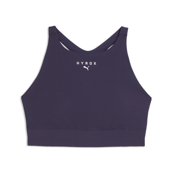 Puma Women's Puma X Hyrox Shapeluxe Hight Neck Bra - Deep Plum
