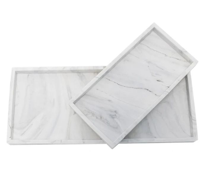 2 piece- Silicone Countertop and Vanity Tray