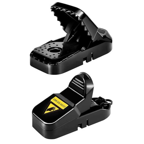 Mouse Trap, 2 Pack Reusable Mice Snap Traps