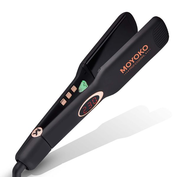 Moyoko Infinity Hair Straightener - Infrared Flat Iron - Ceramic Tourmaline Floating Plates