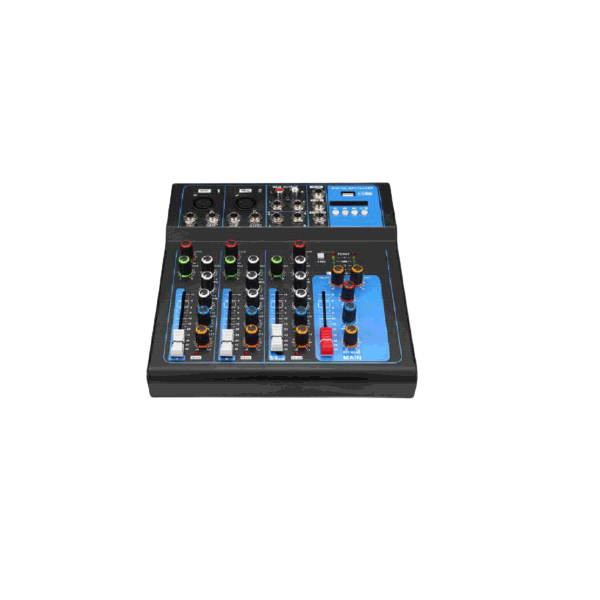 Ultra- Compact 4-Channel Mixer Professional Mixing Console Series.
