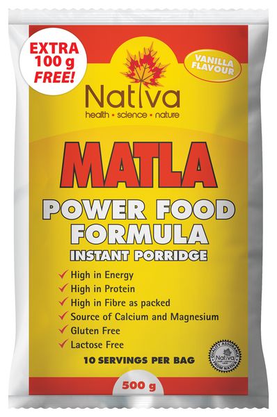 Matla Power Food Formula Vanilla - 500g