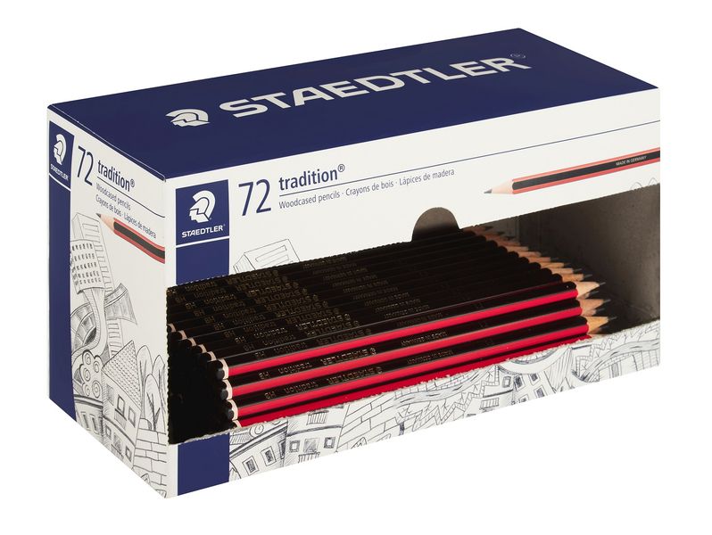 Staedtler Tradition HB - 110 Pencil Box Of 72