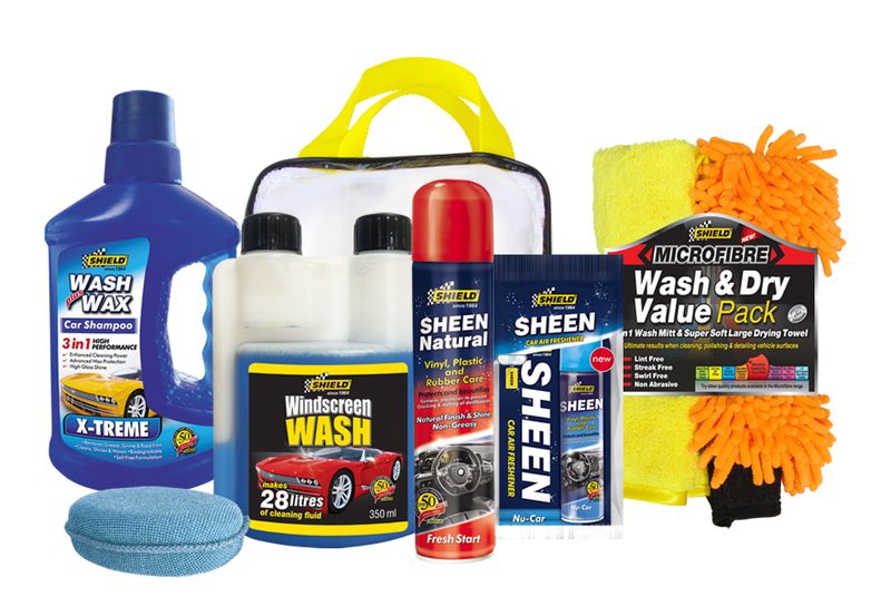 Shield - Ultimate Wash &amp; Shine Kit - Set of 6