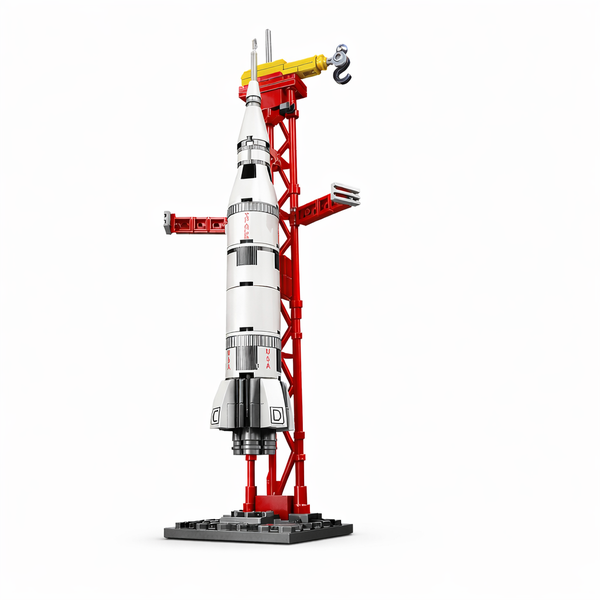 93 Piece - Building Block Toys Set - White