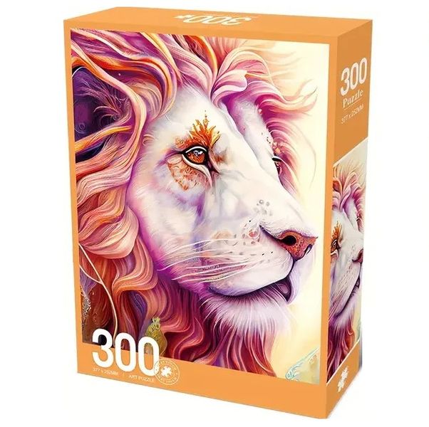 Lion 300 Piece Jigsaw Puzzle
