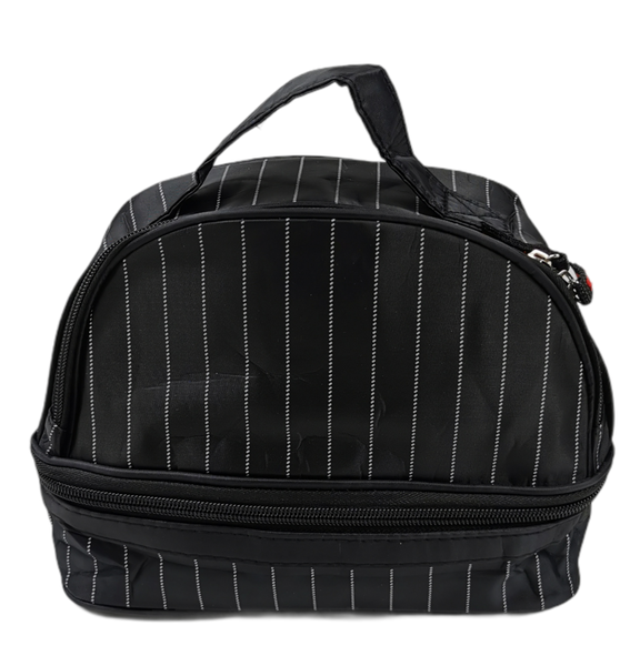 Striped Insulated Cooler Bag Lunch Bag