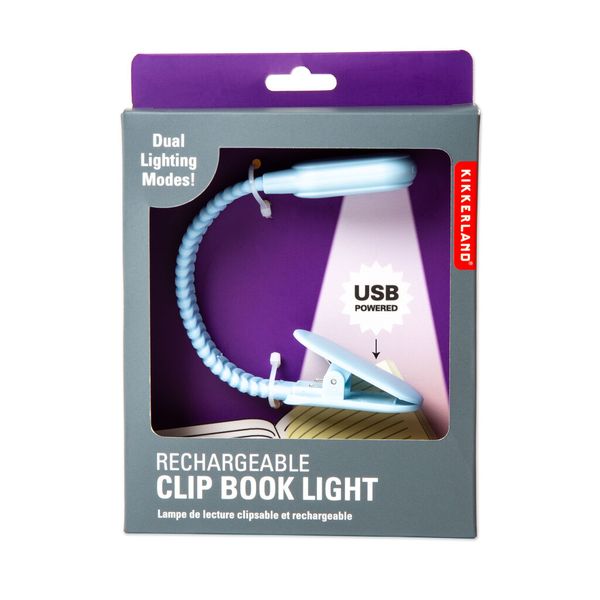 Rechargable Clip Book Light