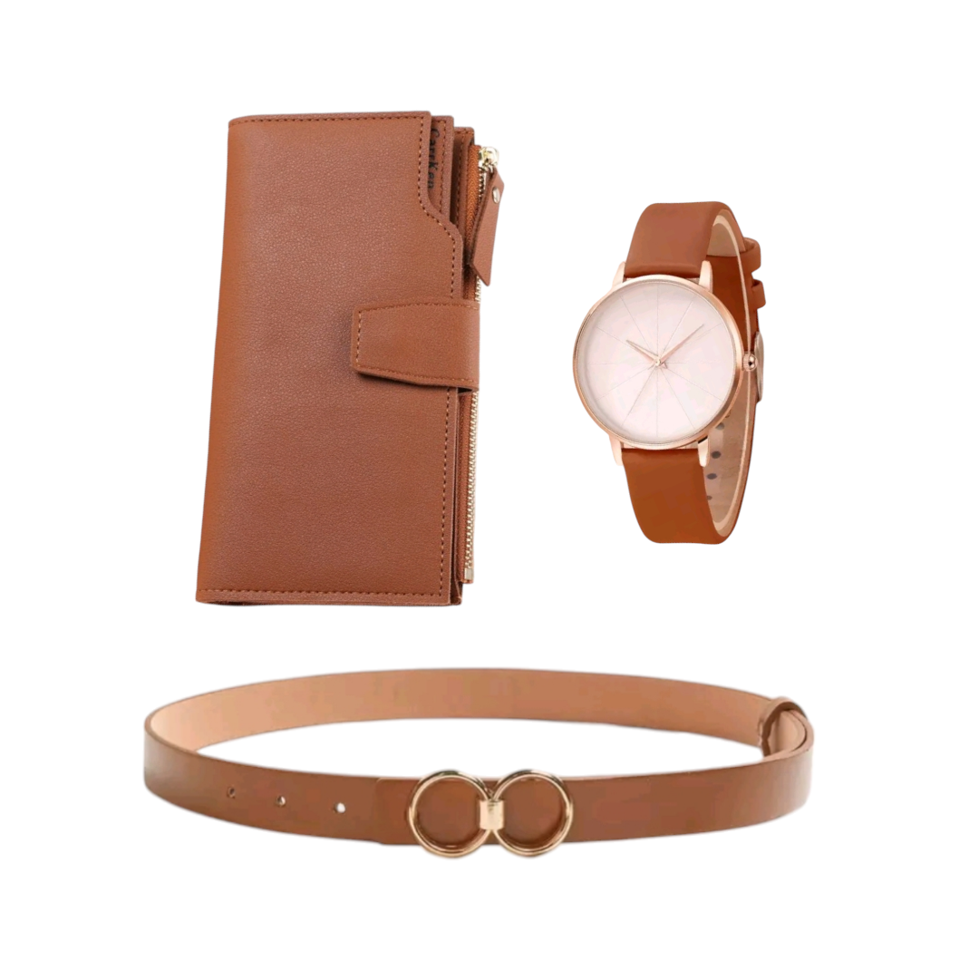 Women's 3 Piece Gift Set - Zipper