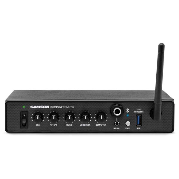 Sams-Mediatrack Samson Mediatrack 4 Channel Rackmount Mixer &amp; Usb Interface