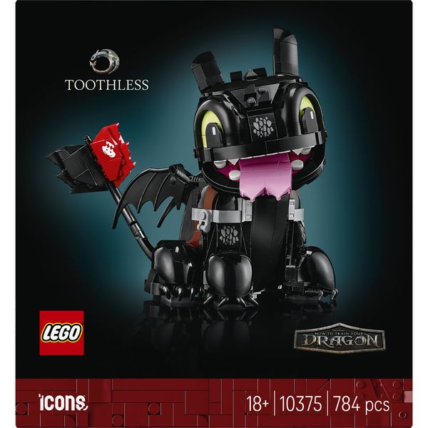 LEGO® Icons How to Train Your Dragon: Toothless 10375