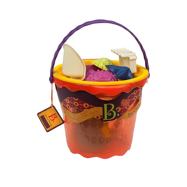 B. Toys Shore Thing B. Large Bucket Set - Papaya