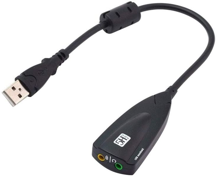 External USB 2.0 Sound Card 7.1 Channel