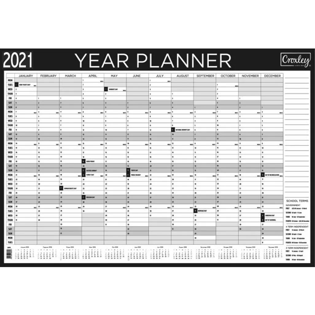 Croxley Year Planner With Marker Shop Today Get It Tomorrow   S Zoom.file