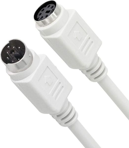 PS2 6-Pin Male to Female Extension Cable-1.8m SiRCONY