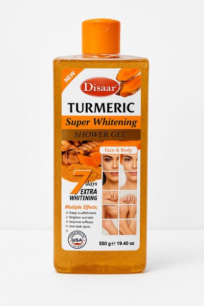 Disaar Turmeric Brightening &amp; Clarifying Shower Gel - 550g