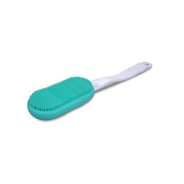 Shower Brush Long Handle Rechargeable Electric Back Scrubber &amp; Massage