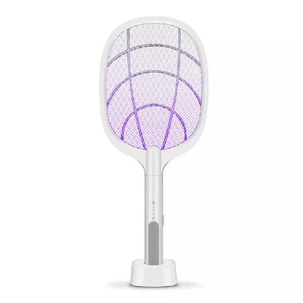 BDDual Mode Rechargeable Mosquito Zapper Electric Fly Swatter With