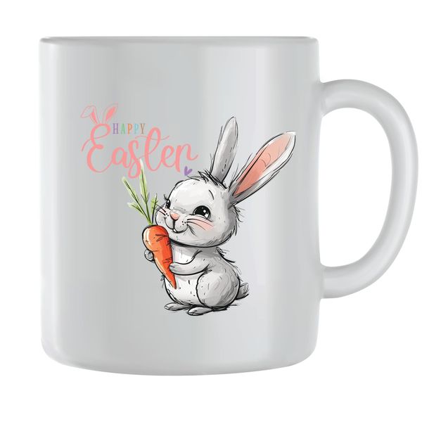 Cute Coffee Mugs for Men Women with Trendy Easter Graphic Cups Present 081