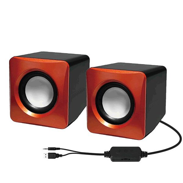 Mini Wired USB 2.0 Computer Speakers-E-003