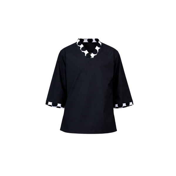 Wansati Keabetswe Black &amp; White Boys Shirt