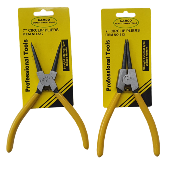 Camco Circlip Plier Set (2-Piece) 175mm - (Straight)
