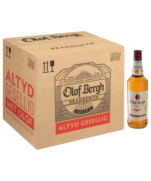 Olof Bergh Brandy - Case 12 x 750ml