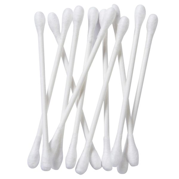 100% Pure Cotton Buds - 3 Packs of 200 Pieces