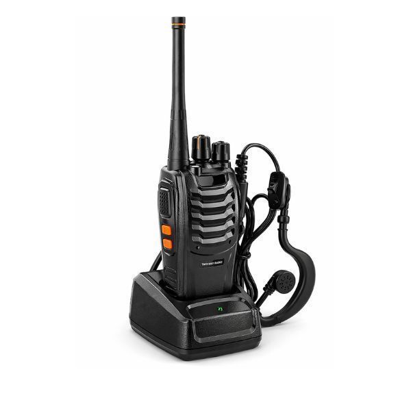 2 Piece 16-Channel UHF Walkie Talkie 400-470MHz 2-Way Radio