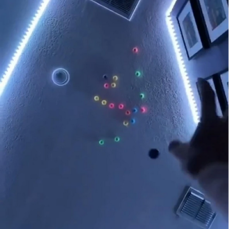 luminescent stress relief sticky balls