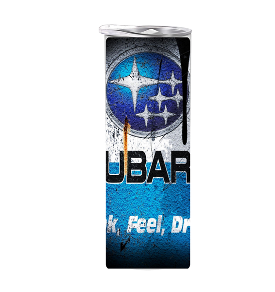 15 oz Skinny Tumbler with straw &amp;lid-Double Wall-Small changes makes a diff