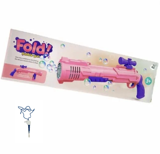 Fold Bubble Gun &amp; Sharp Sharp Whistle Pen - Gift for Kids