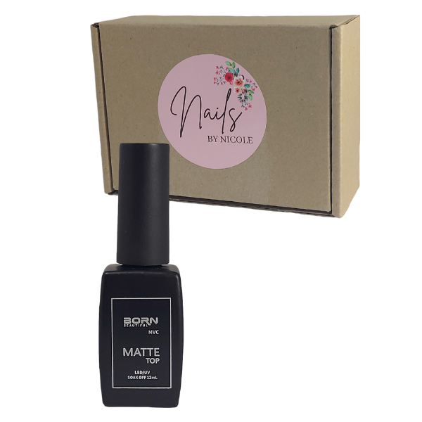 Born Beautiful UV/LED Matte Top 15ml - Nails by Nicole