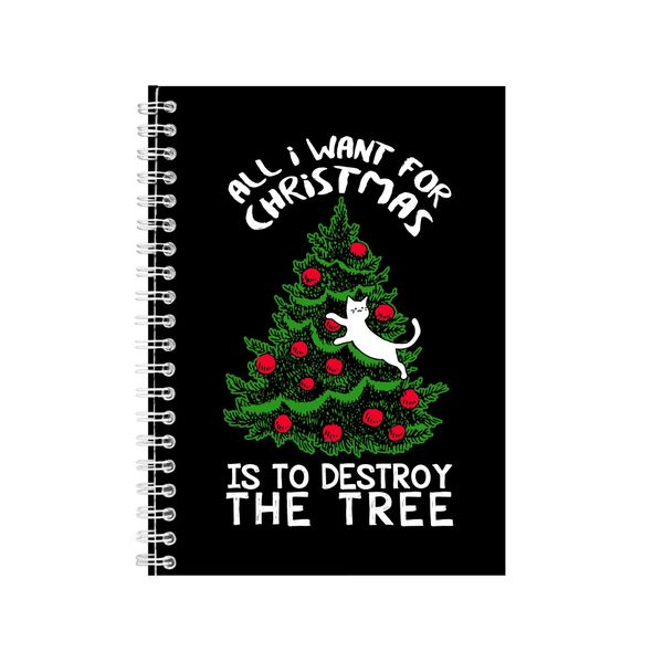 Christmas Notebook Gift Idea Writing Book Notepad Pad 22