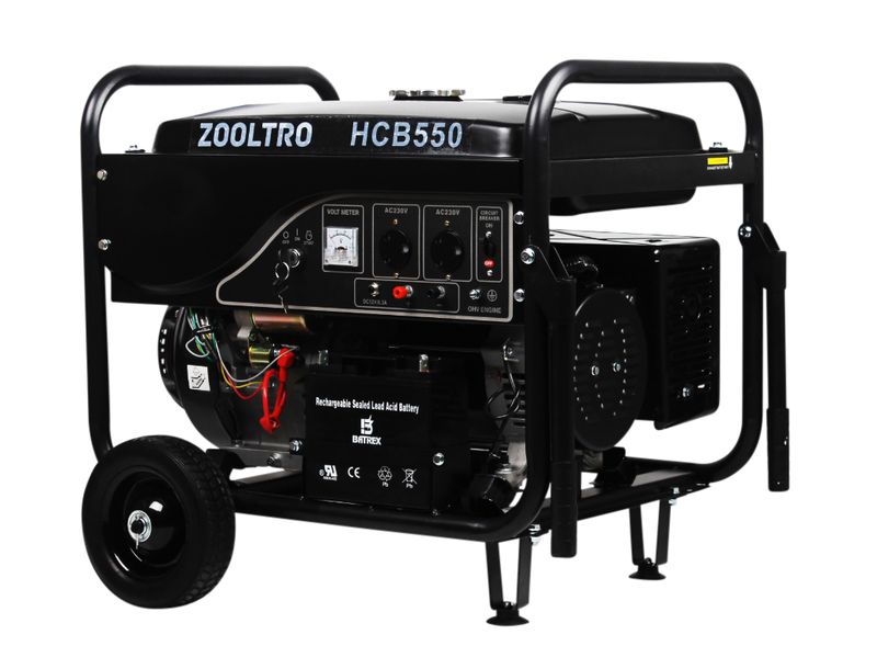 Zooltro 6.8KVA Petrol Gasoline Generator - 5000W with 4 Stroke OHV Engine
