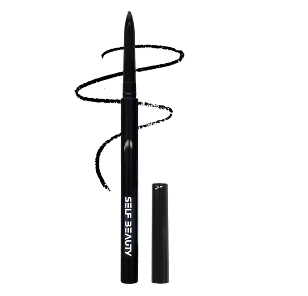 Sweat-proof and Smudge-proof Eyeliner Gel Pencil Black - 1 Piece