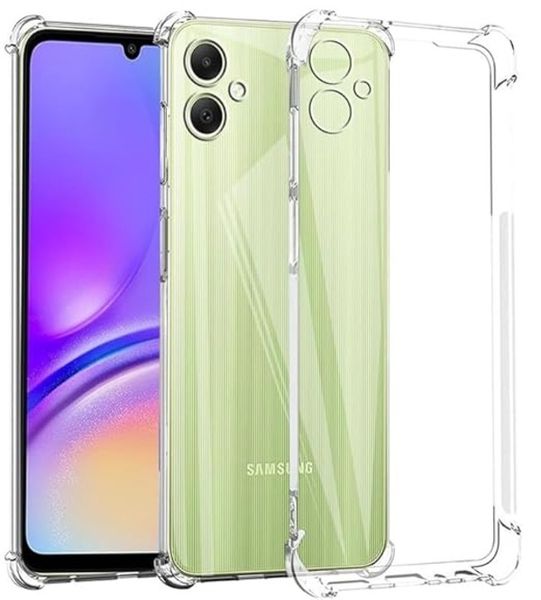 TPU Crystal Clear Transparent Back Cover Compatible with Samsung Galaxy A06