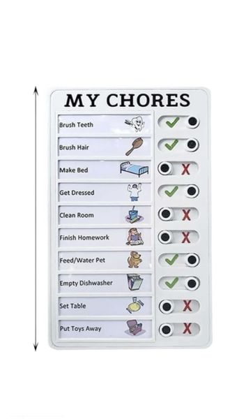 Daily Schedule Tasks Checklist