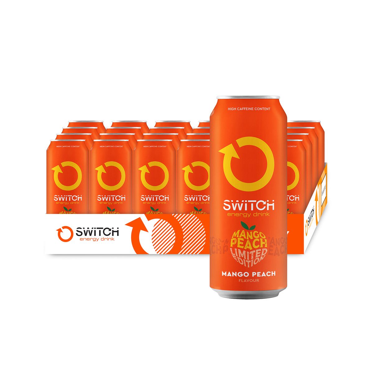 Switch Energy Drink Mango & Peach ( 24 x 500ml ) | Shop Today. Get