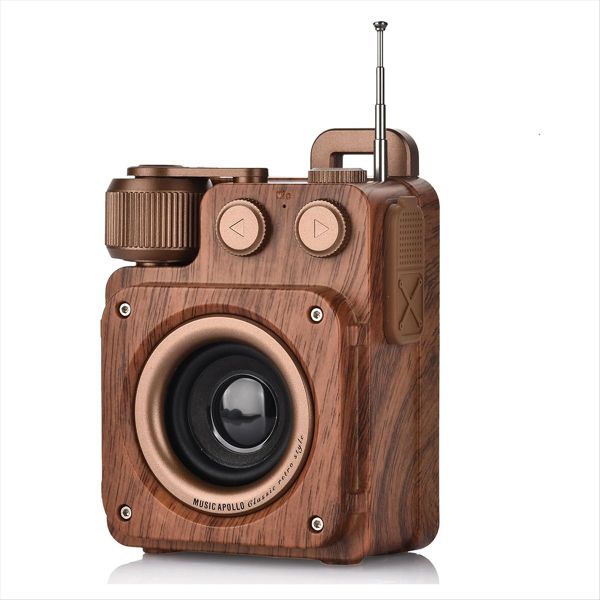 Retro Bluetooth Speaker,Retro Radio for Home Office Vintage Decor
