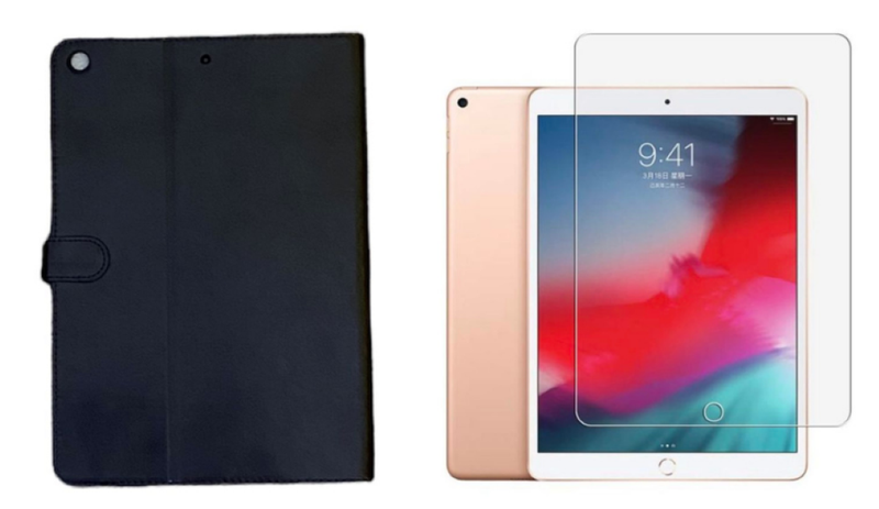 HD Screen Protector &amp; Protective Case For iPad 7/8/9th Generation 10.2