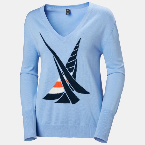 Helly Hansen Women's Salt Summer Knit Sweater - Bright Blue