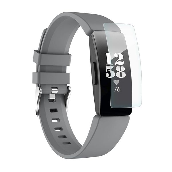Hydrogel - TPU Screen Protector Compatible with Fitbit Inspire HR